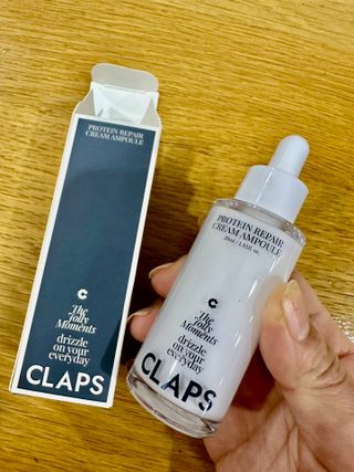 클랩스 | CLAPS N[클랩스] 프로틴 리페어 크림 앰플 — 4.5점을 준 리뷰어가 2024년 2월 올린 사용 사진