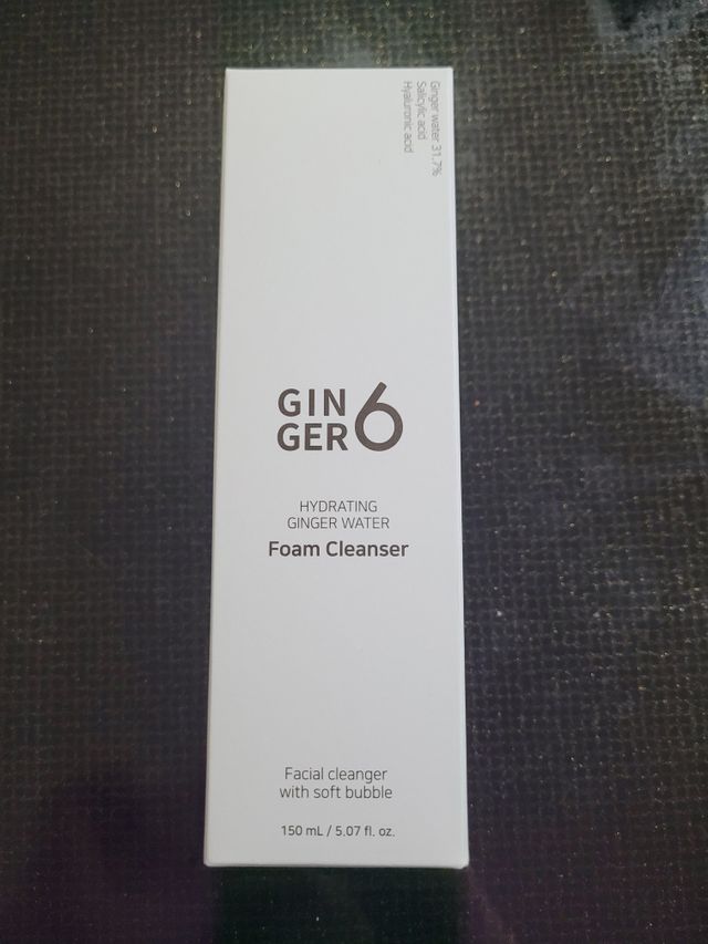 GINGER6 하이드레이팅 진저 워터 폼클렌징 리뷰 사진