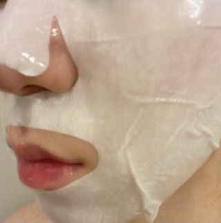 아이엠셀 하이드로 B5 리제너레이션 마스크시트 — 5점을 준 리뷰어가 2021년 5월 올린 사용 사진