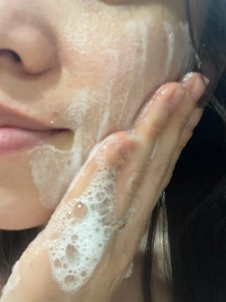 나우 [리브엠] 화해 1등 클렌징 파우더! 모공&피지 말끔순삭 — 5점을 준 리뷰어가 2023년 10월 올린 사용 사진