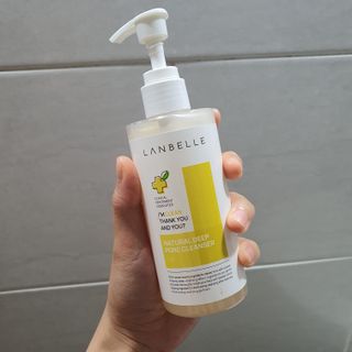 랑벨 내츄럴 딥 포어 클렌저 210ml (저자극 약산성 천연 클렌징 젤) — 4.5점을 준 리뷰어가 2022년 3월 올린 사용 사진