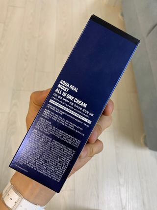 다슈코리아 다슈 맨즈 아쿠아 리얼 모이스트 올인원 크림 153ml — 5점을 준 리뷰어가 2021년 1월 올린 사용 사진