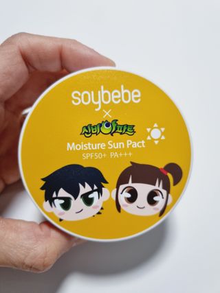 소이베베X신비아파트 모이스쳐 선팩트 SPF50+ PA+++ — 5점을 준 리뷰어가 2023년 4월 올린 사용 사진