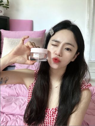 프리마인 제품력은 일단 써보면 느껴지는 물빛윤광으로 설명할게요. 100만원의 주인공을 찾습니다 — 5점을 준 리뷰어가 2023년 6월 올린 사용 사진