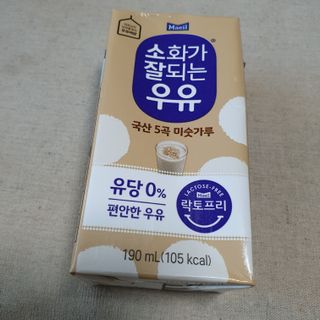 소화가 잘되는 우유 국산 5곡 미숫가루 — 5점을 준 리뷰어가 2021년 9월 올린 사용 사진