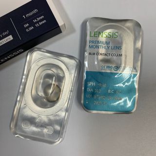 렌시스 LENSSIS [ 렌시스 ] 품절대란템 , 데일리로 쓰기 좋은 ＃베티 시리즈 1개월용 ｜ 5컬러 중 택1 ｜ — 3.5점을 준 리뷰어가 2021년 4월 올린 사용 사진