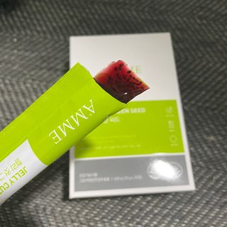아므_이너뷰티 아므 젤리 컷 그린 씨드 10개입 — 5점을 준 리뷰어가 2021년 3월 올린 사용 사진