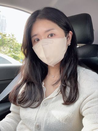 [애니가드] 셋업 메베마스크라이트  (대형 4컬러 + 중형 4컬러) — 5점을 준 리뷰어가 2022년 6월 올린 사용 사진
