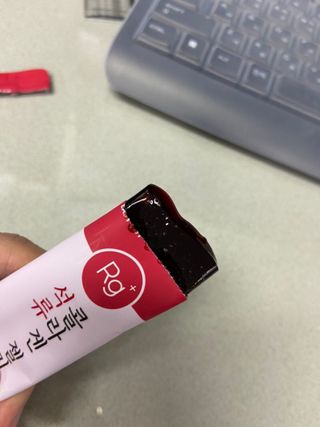 함초록 Rg+ 석류콜라겐젤리 — 5점을 준 리뷰어가 2021년 3월 올린 사용 사진