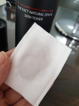 The Fact 더팩트 내추럴 에스에프엔 에이틴 스킨 토너 150ml — 5점을 준 리뷰어가 2022년 5월 올린 사용 사진