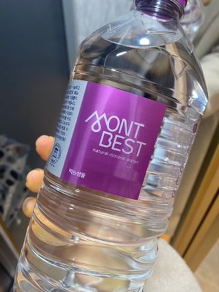 몽베스트 MONTBEST 1L 12입 — 5점을 준 리뷰어가 2022년 3월 올린 사용 사진