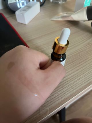 랑팡 EGF+FGF 10ppm 리포좀 앰플 원액 10ml — 3점을 준 리뷰어가 2021년 11월 올린 사용 사진