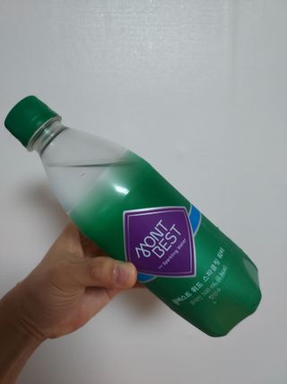몽베스트 Montbest with Sparkling water Plain 20병 — 5점을 준 리뷰어가 2021년 10월 올린 사용 사진