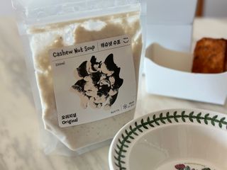 밀프로젝트 [1분조리]NO밀가루 속 편한 한끼 정착템!꾸덕 캐슈넛수프 — 2.5점을 준 리뷰어가 2023년 10월 올린 사용 사진