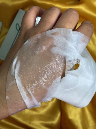 태그스킨 4스텝 주름개선 피부미백 영양 마스크팩 3개 세트(최신버전) — 5점을 준 리뷰어가 2022년 5월 올린 사용 사진