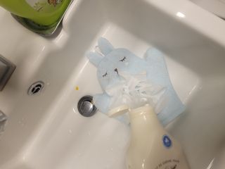 카프리나 프레쉬 산양밀크 어메이징 바디워시 500ml(오리지널향) — 5점을 준 리뷰어가 2023년 4월 올린 사용 사진
