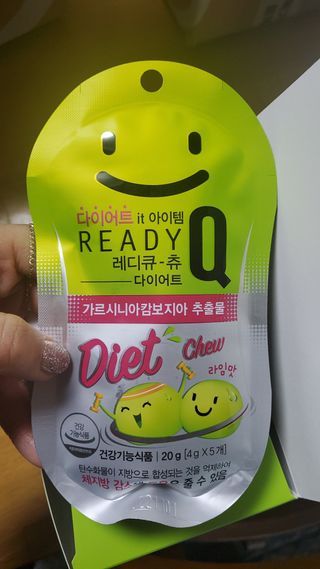 레디큐 다이어트 츄 젤리 가르시니아 5입 X 10팩 — 4점을 준 리뷰어가 2021년 1월 올린 사용 사진
