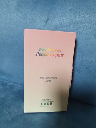 젤리핏 피치리페어 10ml 피치 컬러영양제 효과있는 손톱강화제 — 4점을 준 리뷰어가 2022년 7월 올린 사용 사진
