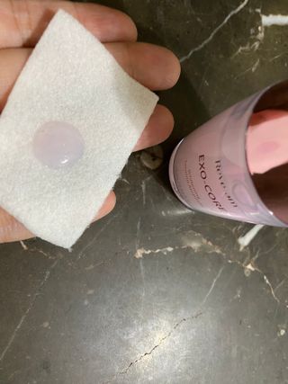 나우 [리브엠] 123억개 엑소좀으로 채운 눈부신 광채, 엑소코어 화이트닝 텐션 앰플 — 5점을 준 리뷰어가 2023년 8월 올린 사용 사진