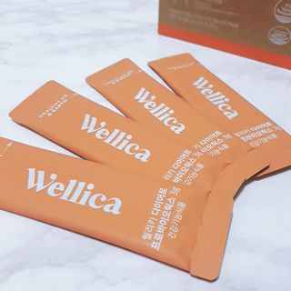 웰리카 다이어트 프로바이오틱스 — 3.5점을 준 리뷰어가 2021년 1월 올린 사용 사진