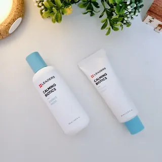 리더스코스메틱 리더스 카밍 바이오틱스 #1등 진정 기획세트 [에센스 워터150ml + 크림 마스크80ml] — 5점을 준 리뷰어가 2022년 10월 올린 사용 사진