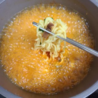 [풀무원] 자연은맛있다 정면, 백면, 홍면  세트 — 4점을 준 리뷰어가 2021년 4월 올린 사용 사진