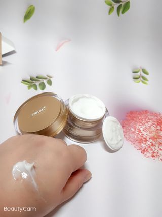 피부미 골드베릴 미라클페어 세레이징 퍼밍 크림 50ml — 5점을 준 리뷰어가 2021년 9월 올린 사용 사진