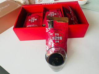 광동생활건강 [광동]진하고 깊은 풍미, 광동 보감쌍화진액 100mL * 18포 — 5점을 준 리뷰어가 2024년 8월 올린 사용 사진