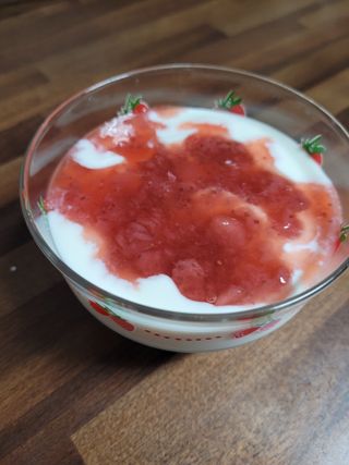 숲골 임실치즈마을 프로바이오 요거트 900ml — 4.5점을 준 리뷰어가 2021년 8월 올린 사용 사진
