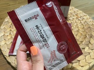 힘내라김홍삼 홍삼활력진 50ml x 5포 — 5점을 준 리뷰어가 2021년 3월 올린 사용 사진