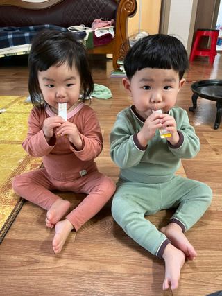 [이뮤니티플러스]우리아이 면역오키, 건강오키 _ 키즈오키 어린이홍삼 10포 1box — 5점을 준 리뷰어가 2022년 3월 올린 사용 사진