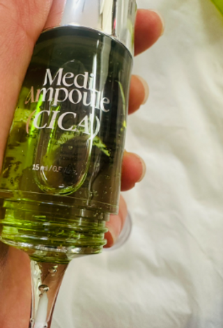 *✅프리 (블로그체험단) [밀리밀리] 메디 앰플 시카 15ml — 5점을 준 리뷰어가 2025년 9월 올린 사용 사진