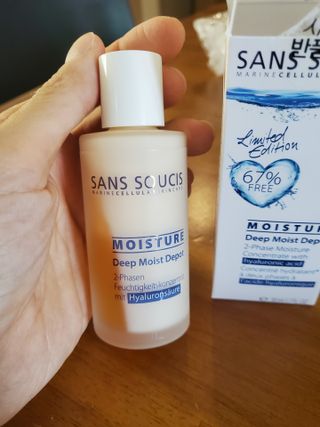 산수시 데포 세럼 수분 물광 비타민 에센스 50ml 기초화장품 — 5점을 준 리뷰어가 2021년 7월 올린 사용 사진