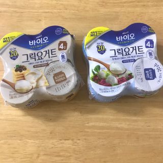 매일바이오 그릭요거트 오리지널 플레인 4개, 로스터리 커피믹스 4개 — 5점을 준 리뷰어가 2021년 12월 올린 사용 사진