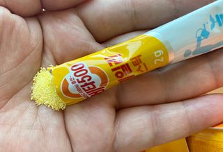 [광동제약] 비타500데일리스틱70포&굿즈3종 — 5점을 준 리뷰어가 2021년 10월 올린 사용 사진