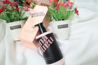 난나 살몬 스파이더 검버섯 미백 톤업 화이트닝 연어 앰플 크림 300ml 대용량 — 5점을 준 리뷰어가 2022년 11월 올린 사용 사진