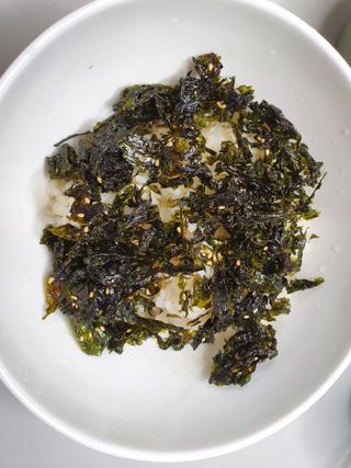 광천우리맛김 우리집밥도둑 맛있는광천김 우리김자반 50g 5봉 — 5점을 준 리뷰어가 2021년 10월 올린 사용 사진