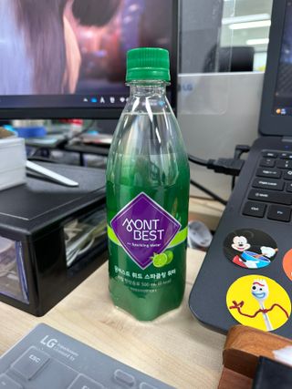몽베스트 Montbest with Sparkling water Lime20병 — 5점을 준 리뷰어가 2023년 3월 올린 사용 사진