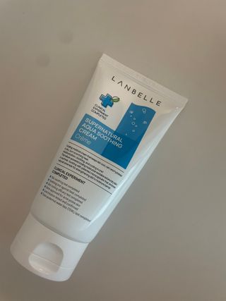 랑벨 수퍼내츄럴 아쿠아 수딩 크림 100ml — 5점을 준 리뷰어가 2022년 7월 올린 사용 사진
