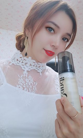 헤어플러스 콴디 아침세안제 폼클렌징 퓨어 어니스티 모닝클렌저 — 5점을 준 리뷰어가 2021년 3월 올린 사용 사진