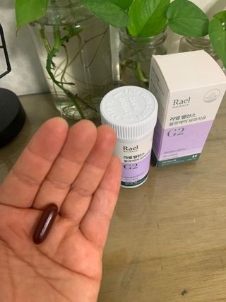 라엘 밸런스 3종 (질 건강 리스펙타 프로바이오틱스, 월경케어 보라지유, 요로건강 크랜베리) 랜덤 증정 1개 — 5점을 준 리뷰어가 2022년 12월 올린 사용 사진