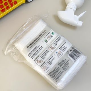 디어엘로디 프리미엄 유기농 베이비 솜티슈 40매 3 + 1 PACK — 5점을 준 리뷰어가 2021년 2월 올린 사용 사진