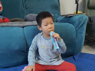 다나음 셀렌에 빠진 아연면역젤리 열대과일맛+사과맛 — 5점을 준 리뷰어가 2023년 1월 올린 사용 사진
