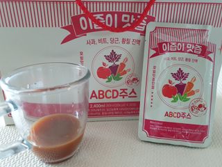 본황칠 이즙이 맛즙 ABC주스 30EA — 5점을 준 리뷰어가 2022년 8월 올린 사용 사진