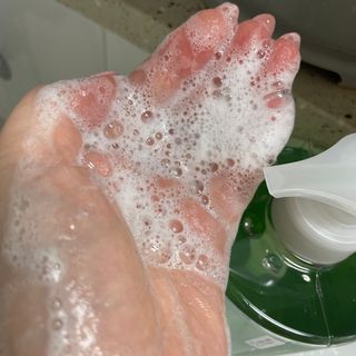 닥터시드 티트리 앤 라임 비건 지성케어 쿨 탈모 샴푸 (1000ml) — 5점을 준 리뷰어가 2023년 7월 올린 사용 사진