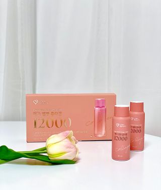 랩앤뷰티 메가 벨벳 콜라겐 12000 — 5점을 준 리뷰어가 2021년 5월 올린 사용 사진