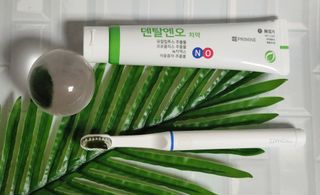 프리마인 유해균 뿐만 아니라 유익균까지 씻어내는 치약은 그만, 건강한 구강환경을 만드는 덴탈엔오 — 4.5점을 준 리뷰어가 2022년 6월 올린 사용 사진
