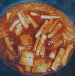 추억의 국민학교 떡볶이 국떡 뉴트로 5종 — 5점을 준 리뷰어가 2021년 9월 올린 사용 사진