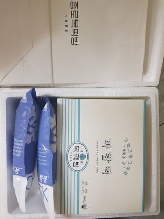 종로복떡방 레트로 3총사 바람떡 세트 — 4.5점을 준 리뷰어가 2021년 5월 올린 사용 사진