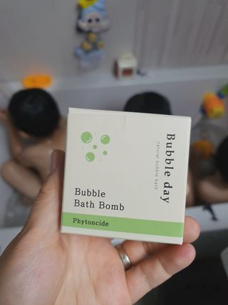버블데이 배쓰밤 거품입욕제 버블바 6종 — 5점을 준 리뷰어가 2021년 8월 올린 사용 사진